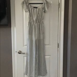 Heartbeeps OTS Striped Jumpsuit -S